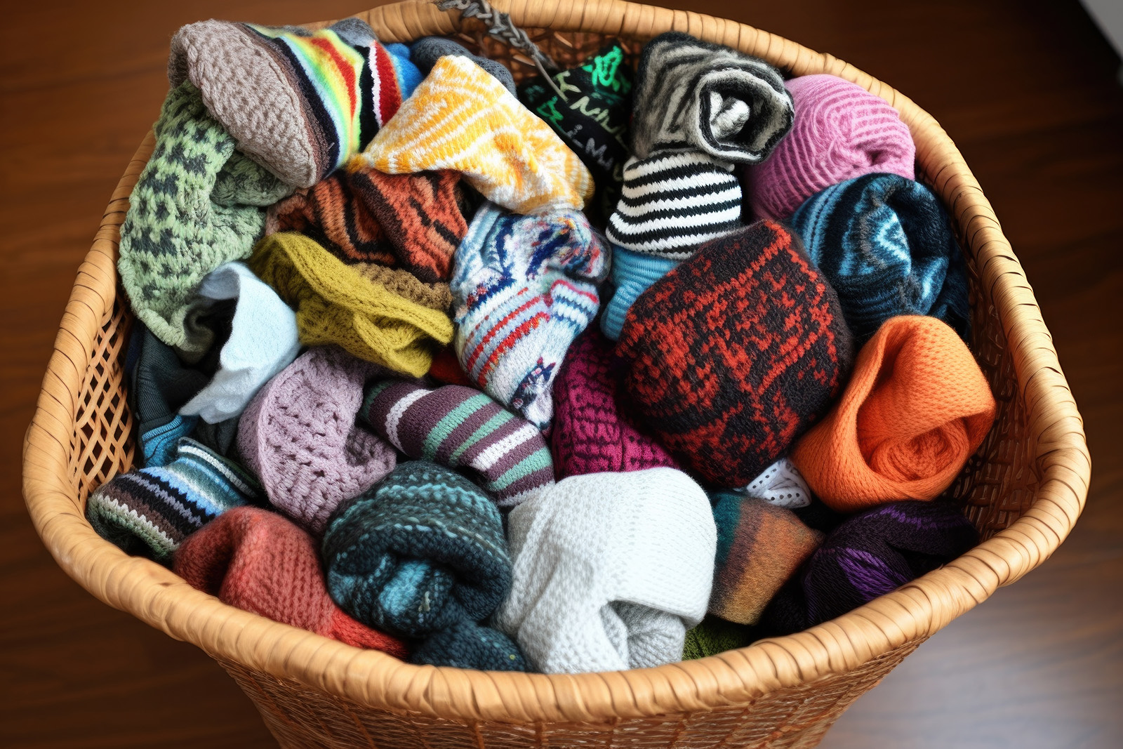 Basket of Socks