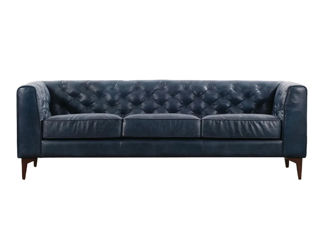 Structured and bold sofa style