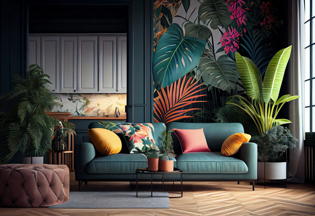 tropical room design