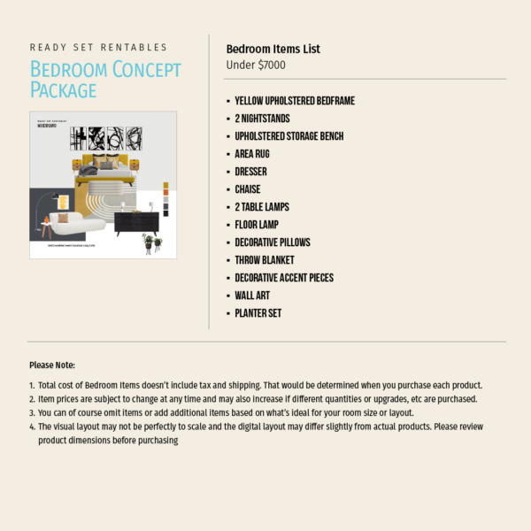 Mood Board 8 - Bedroom Package - Image 4